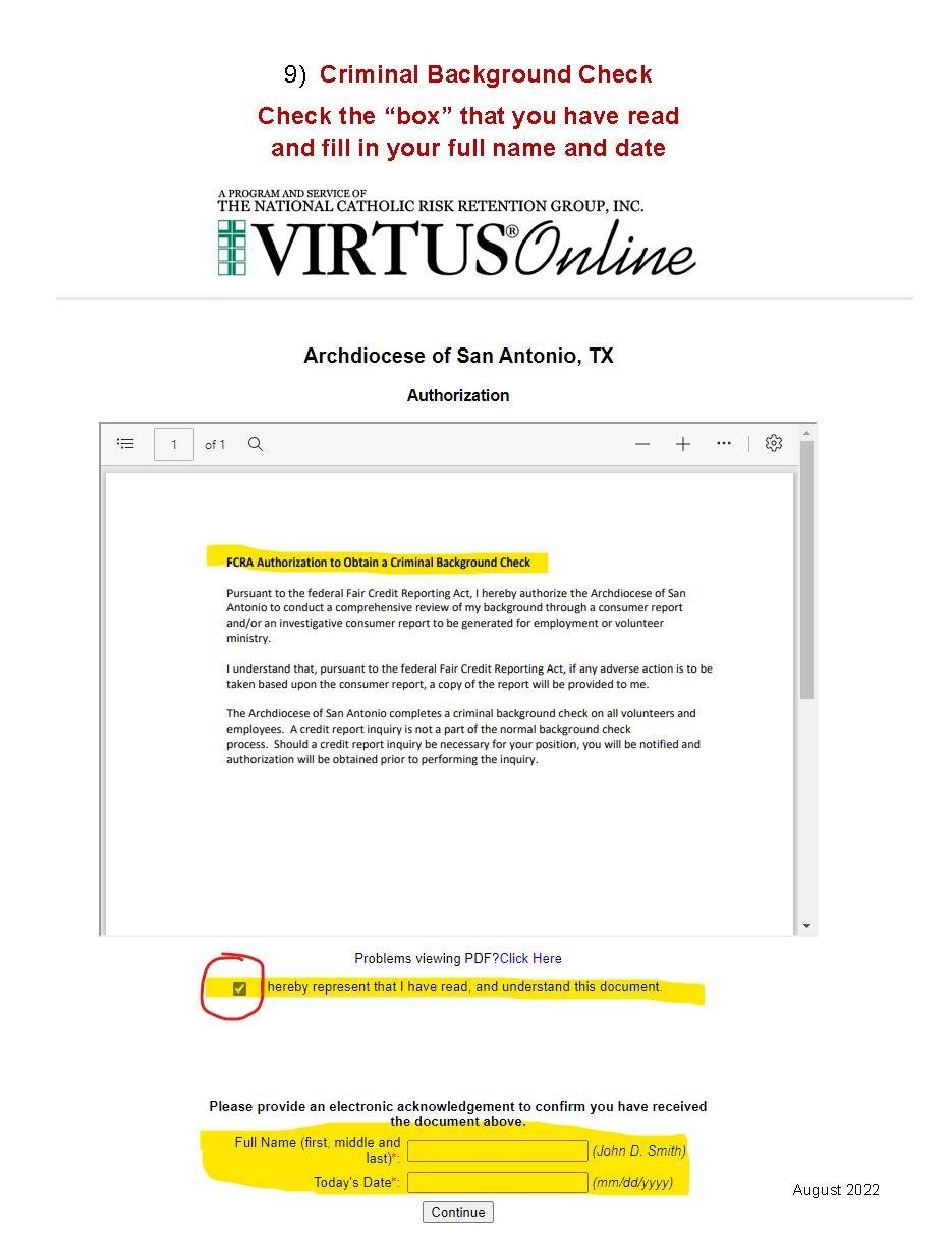 Virtus Ministry Training St. James Catholic Church Seguin, TX